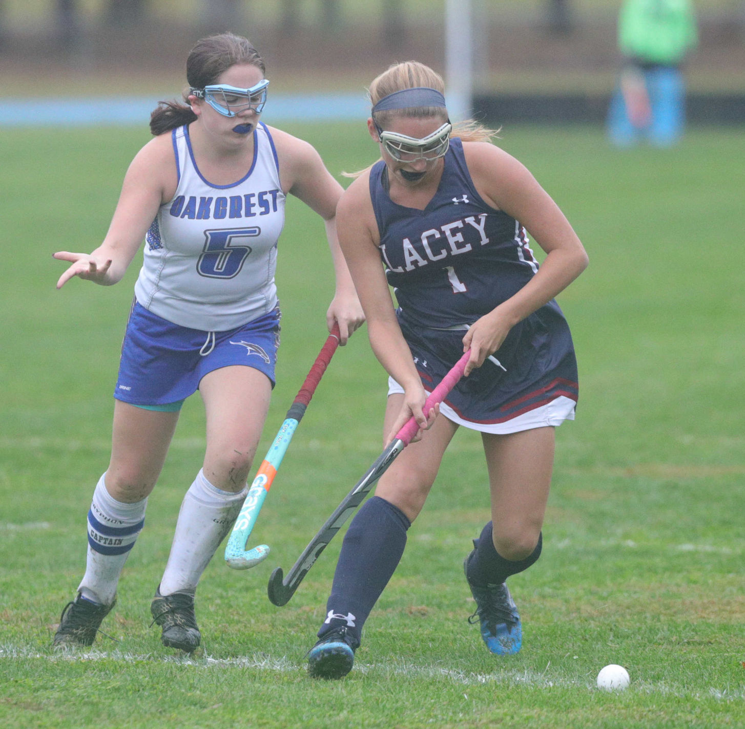Lacey vs Oakcrest Field Hockey game